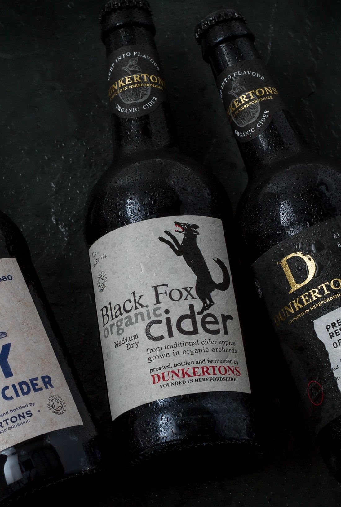 Dunkertons Black Fox Organic Cider - Image 2