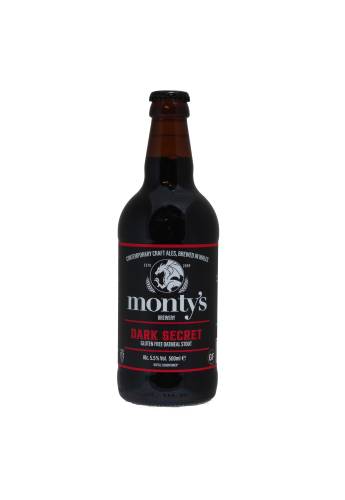 Monty's Brewery: Dark Secret Stout 5.5%