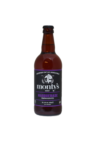 Monty's Brewery: Masquerade Golden  Ale 4.6%