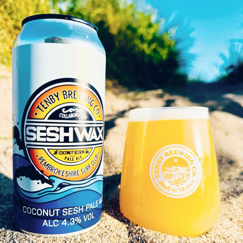 Tenby Brewing Co: Sesh Wax Coconut Cream Pale Ale 4.3%