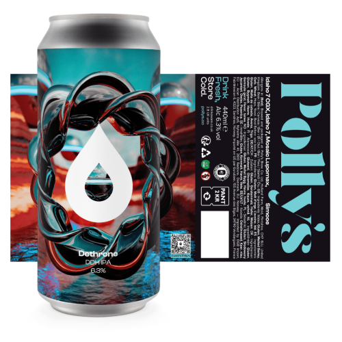 Polly's Brew Co: Dethrone DDH IPA 6.3%