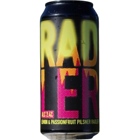 Tenby Brewing Co: Radler Lemon & Passion Fruit Lager 2.4%
