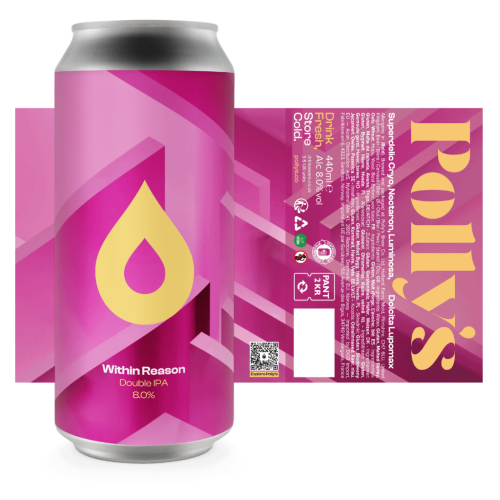 Polly's Brew Co: Within Reason Double IPA 8.0%