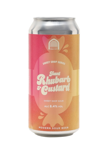Vault City: Giant Rhubarb & Custard Sour Sour 8.4%